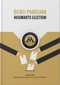 Hogwarts Election Handbook Cover.